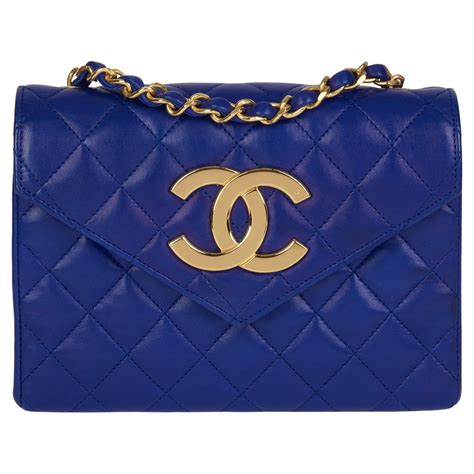 chanel borsa vintage anni 80|Chanel Timeless Mini Flap Vintage Blu .